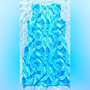 J McLaughlin Dress size 14 Blue/green